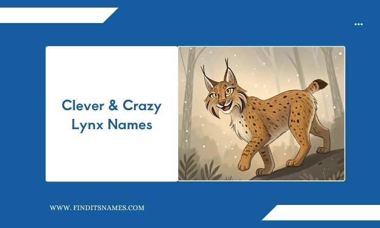 Clever & Crazy Lynx Names