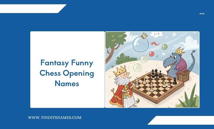 Fantasy Funny Chess Opening Names