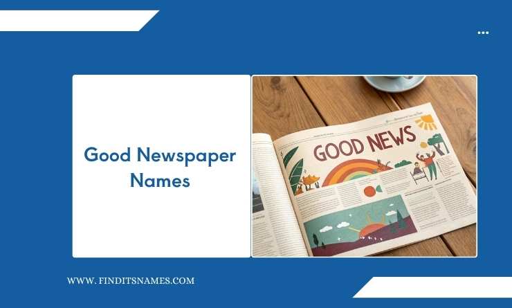 Good Newspaper Names

