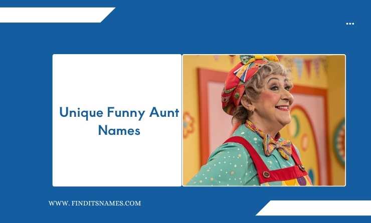 Unique Funny Aunt Names