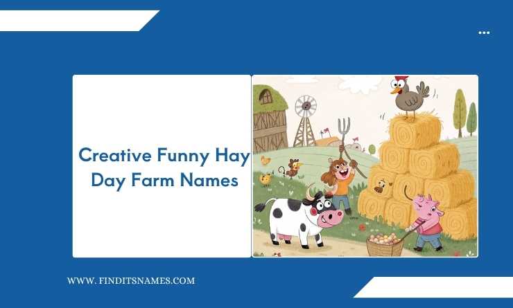 Creative Funny Hay Day Farm Names