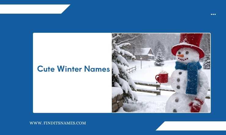 Cute Winter Names