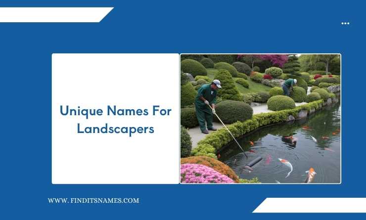 Unique Names For Landscapers