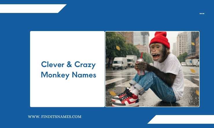 Clever & Crazy Monkey Names