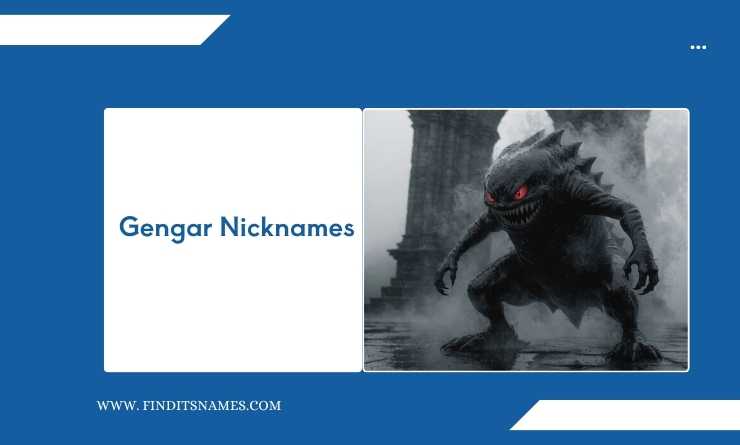 Gengar Nicknames