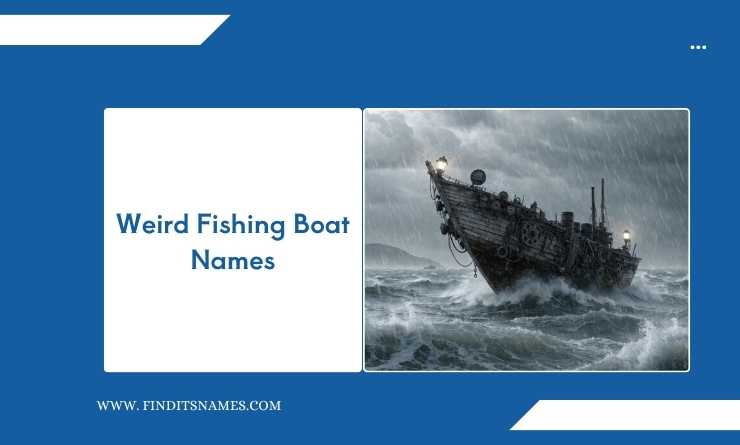 Weird Fishing Boat Names