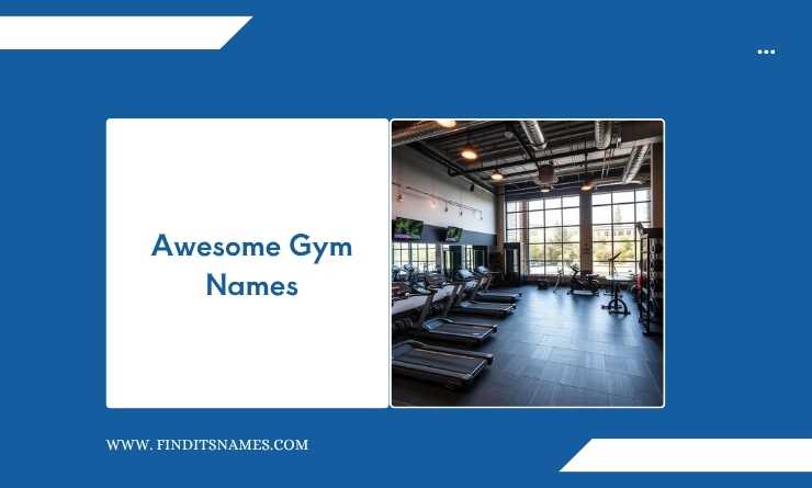 Awesome Gym Names