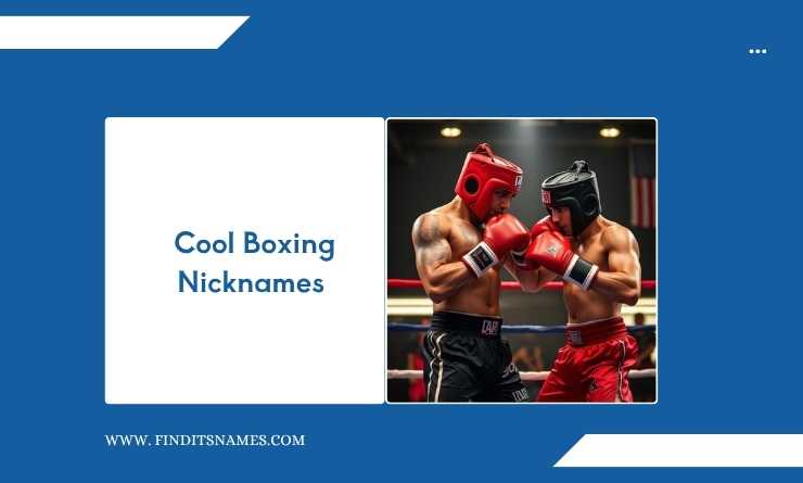  Cool Boxing Nicknames