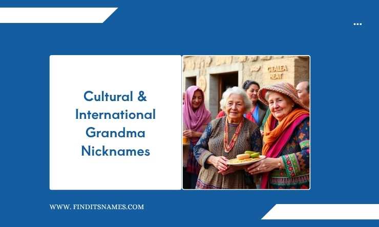 Cultural & International Grandma Nicknames