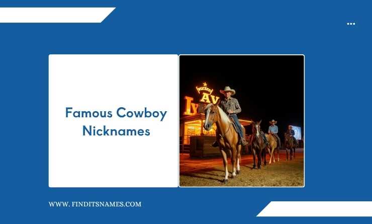Famous Cowboy Nicknames