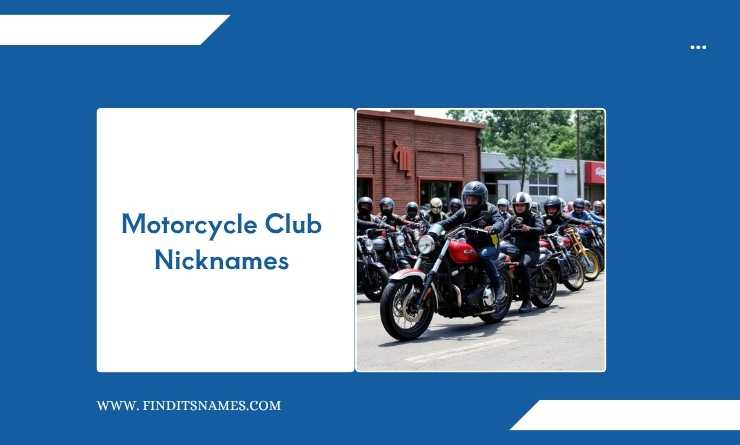 Motorcycle Club Nicknames 