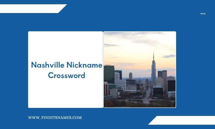 Nashville Nickname Crossword