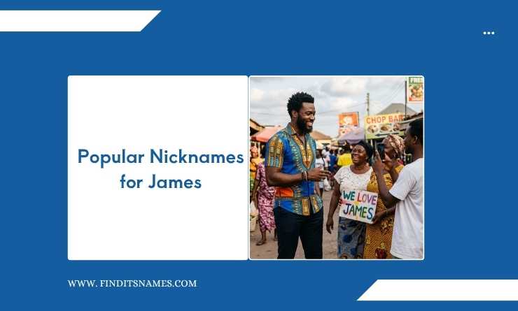 Popular Nicknames for James