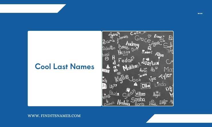 Cool Last Names 