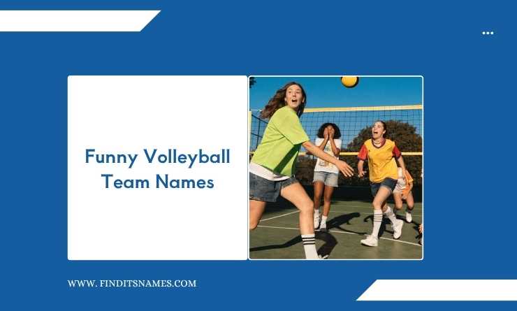 Funny Volleyball Team Names