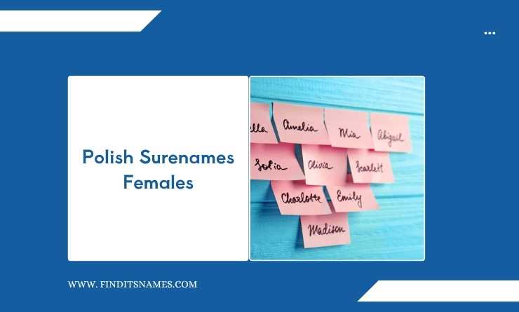 Polish Surenames Females