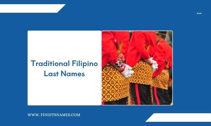 Traditional Filipino Last Names