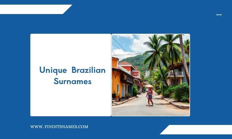 Unique  Brazilian Surnames