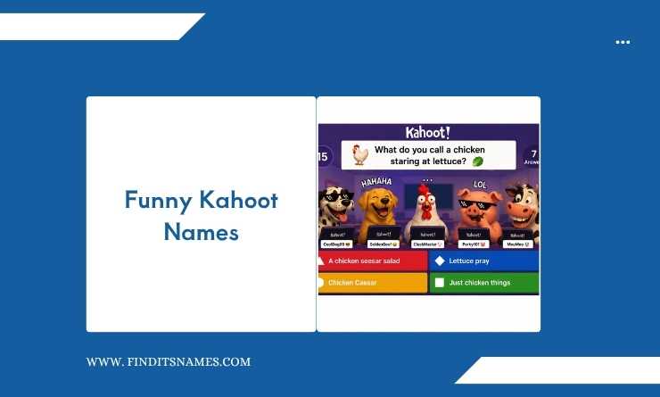 Funny Kahoot Names