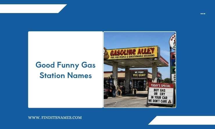 Good Funny Gas Station Names